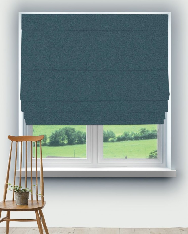 Roman Blinds Morris and Co Wardle Velvet Fabric 237299