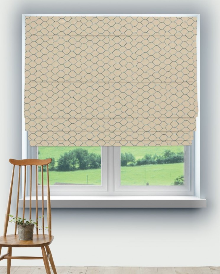 Roman Blinds Sanderson Bantam Net Fabric 237381