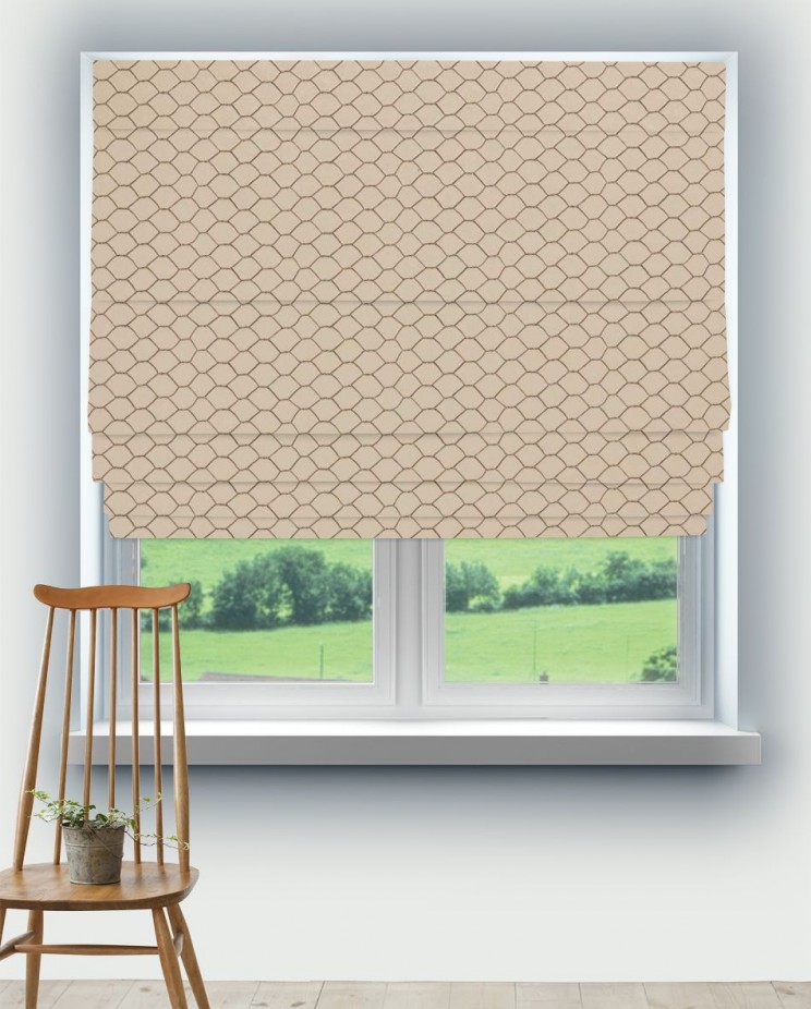 Roman Blinds Sanderson Bantam Net Fabric 237382