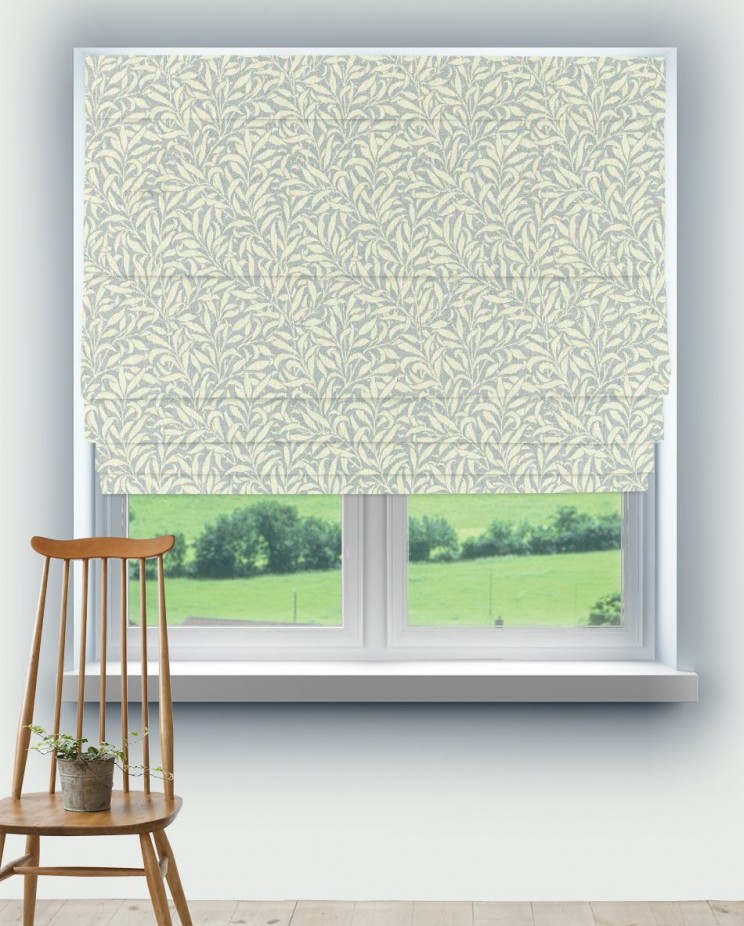 Roman Blinds Morris and Co Pure Willow Boughs Weave Fabric 237424