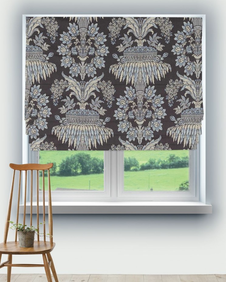 Roman Blinds Zoffany Long Gallery Brocade Fabric 333391