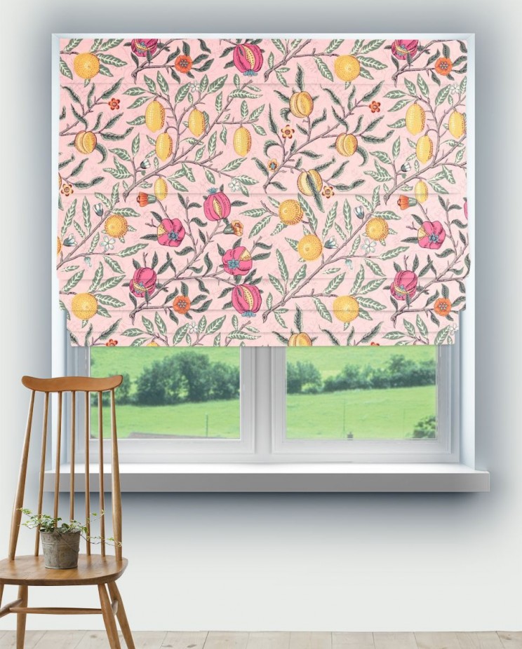 Roman Blinds Morris and Co Fruit Fabric 520006