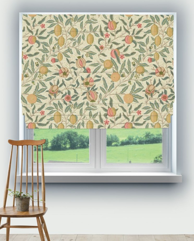 Roman Blinds Morris and Co Fruit Fabric DMC1FU205