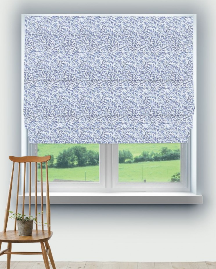 Roman Blinds Morris and Co Willow Bough Minor Fabric DMC1W2204