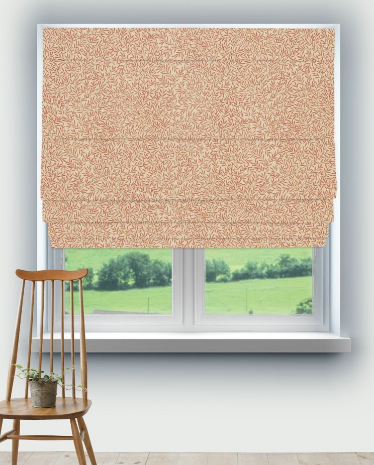 Roman Blinds Morris and Co Lily Leaf Fabric DMCOLI202