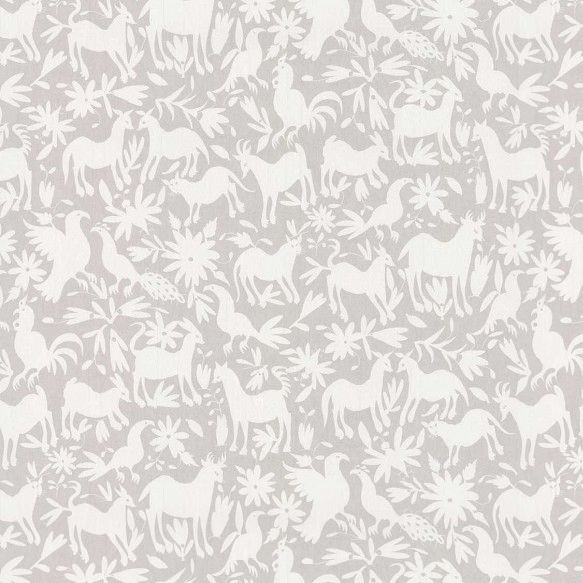 Playroom Otomi Wallpaper Design Ideas