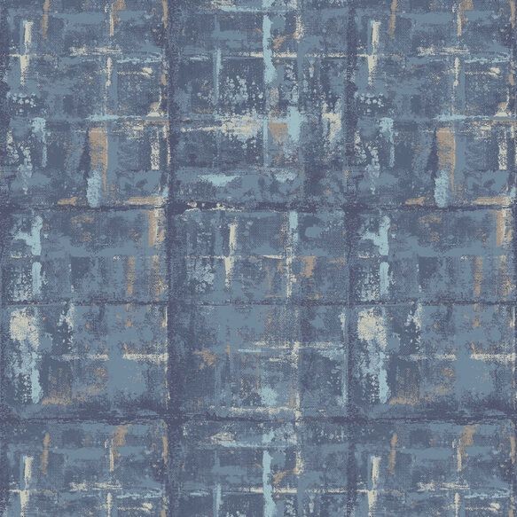 Patina Wallpaper - Lagoon - By 1838 Wallcoverings - 1804-120-05