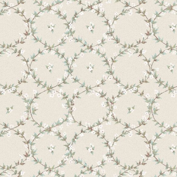 BO6732 | Laurel Damask, Bohemian Luxe - Antonina Vella Wallpaper