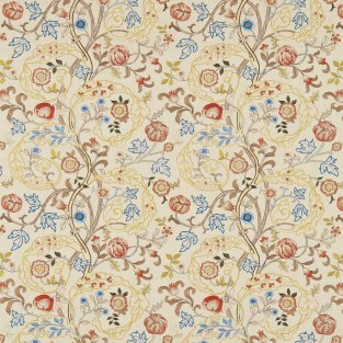 Morris and Co Mary Isobel Embroidery Fabric