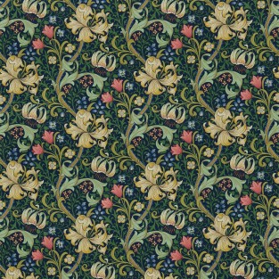 Morris and Co Golden Lily Fabric