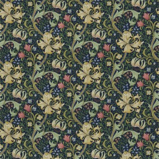 Morris and Co Golden Lily Fabric