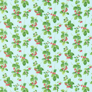 Sanderson Summer Strawberries Fabric