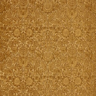 Morris and Co Sunflower Caffoy Velvet Fabric